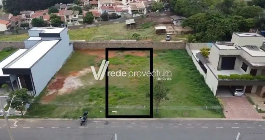 Terreno em condomínio fechado à venda na Rua Doutor Alfredo Zacharias, 1320, Vila Pagano, Valinhos