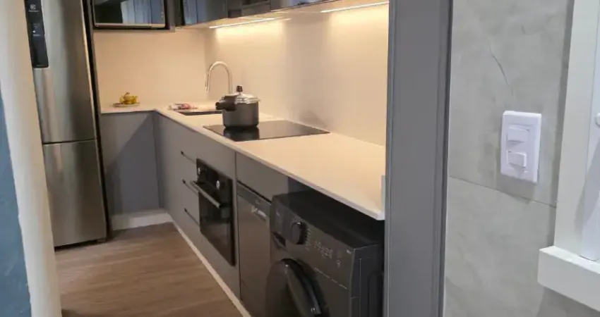 Apartamento mobiliado, equipado e automatizado com alexa - são vicente, itajaí/sc