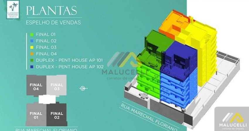 APARTAMENTO NO EDIFICÍO CLERMONT FERRAND NO 7° PAVIMENTO