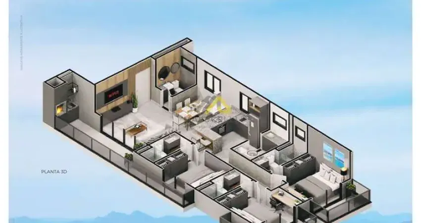 Apartamento tipo na região nobre da Cidade de Guaratuba-PR