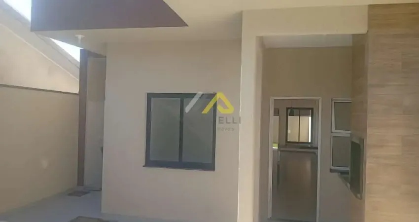 Casa com piscina, seu imóvel novo com 85m² de excelente padrão construtivo