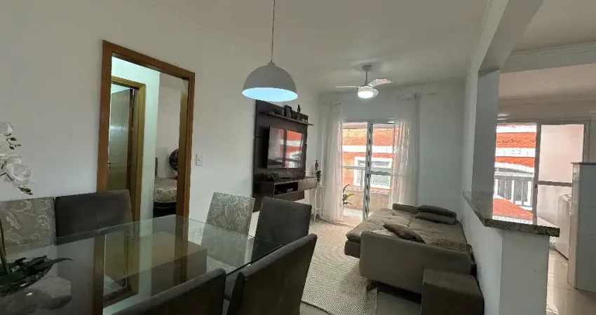Apartamento Mobiliado com 1 Dormitório (Suíte), Vista Mar e Lazer na Cobertura – Bairro Aviação / Praia Grande