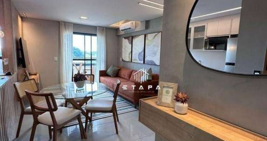 Apartamento com 2 dormitórios à venda, 69 m² por R$ 585.000,00 - Alvinópolis - Atibaia/SP