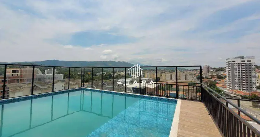 Apartamento com 1 dormitório à venda, 32 m² por r$ 429.000,00 - atibaia jardim - atibaia/sp