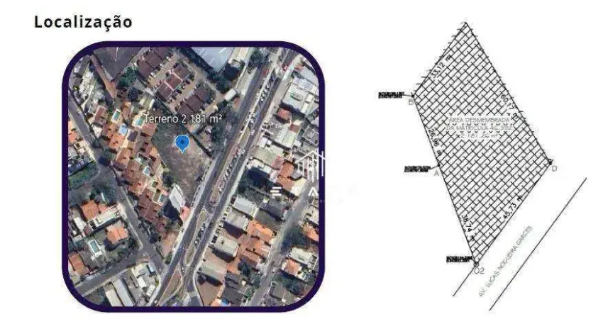 Terreno à venda, 2181 m² por R$ 7.500.000,00 - Itapetinga - Atibaia/SP