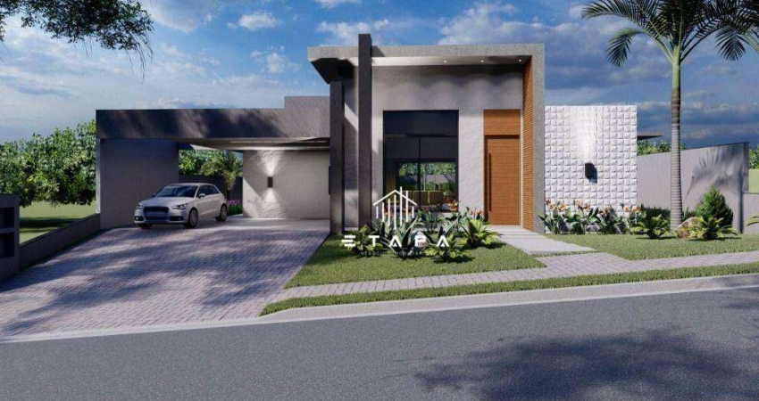 Casa com 3 dormitórios à venda, 224 m² por R$ 1.490.000,00 - Shambala III - Atibaia/SP