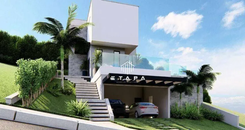 Casa com 3 dormitórios à venda, 296 m² por r$ 2.200.000,00 - condominio quintas da boa vista - atibaia/sp