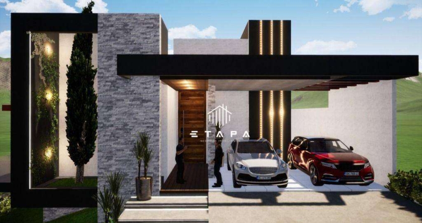Casa com 3 dormitórios à venda, 327 m² por R$ 2.200.000 - Condomínio Shambala III - Atibaia/SP