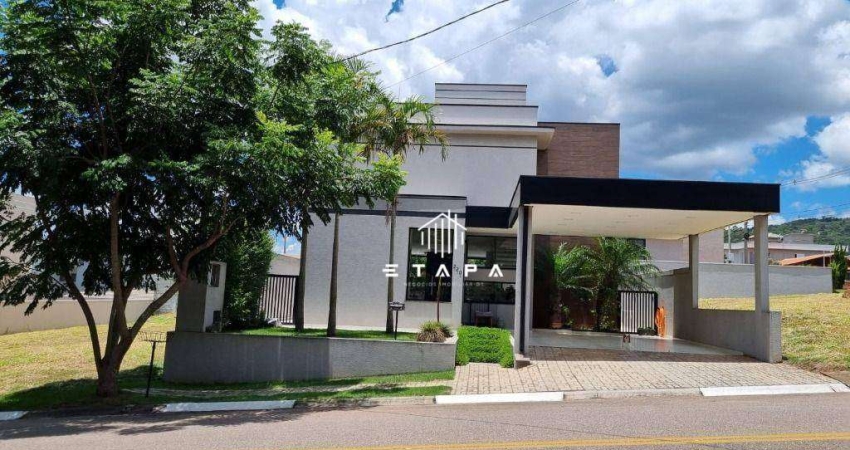 Casa com 3 dormitórios à venda, 259 m² por R$ 1.690.000 - Condomínio Terras de Atibaia I - Atibaia/SP