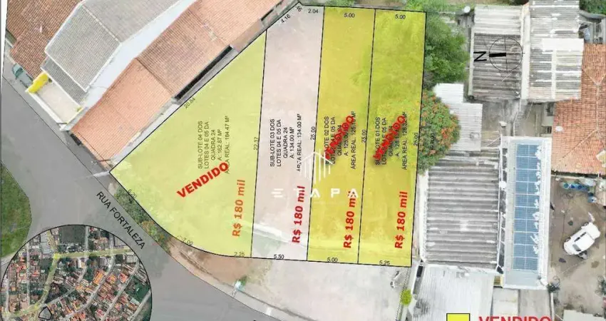 Terreno à venda, 162 m² por r$ 180.000,00 - jardim imperial - atibaia/sp