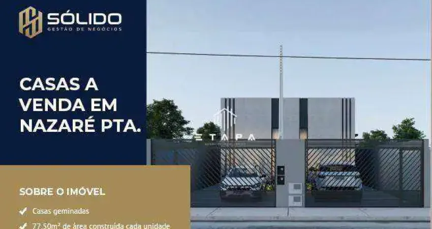 Casa com 2 dormitórios à venda, 77 m² por R$ 430.000,00 - Guaxinduva - Nazaré Paulista/SP