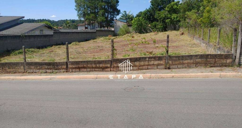 Terreno à venda, 1050 m² por R$ 460.000,00 - Chácaras Brasil - Atibaia/SP