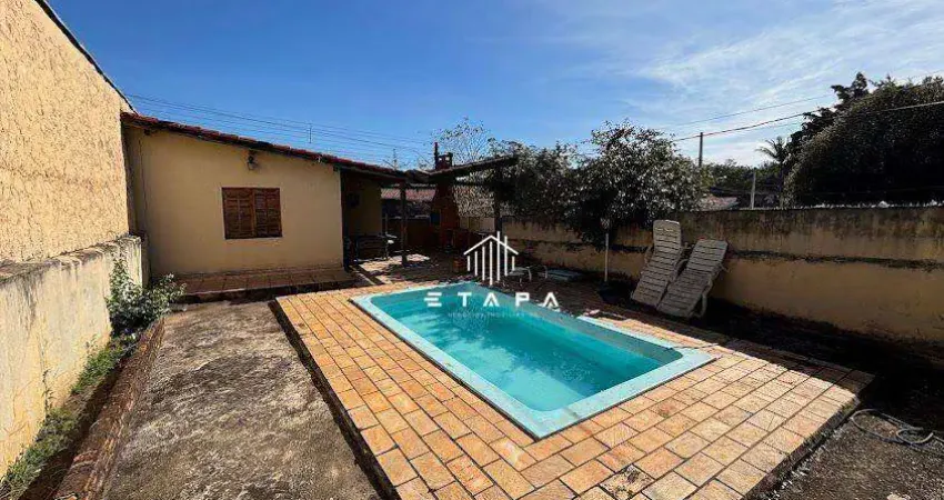 Casa com 3 dormitórios, piscina e churrasqueira à venda, 125 m² por r$ 760.000 - jardim suely - atibaia/sp
