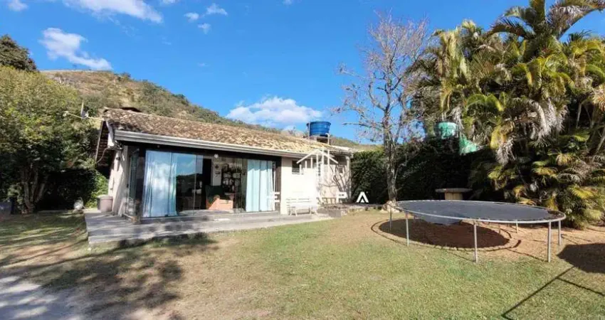 Casa com 3 suites , um verdadeiro refugio , 148 m² - venda por r$ 1.300.000 ou aluguel por r$ 6.649/mês - chacara pedra grande - atibaia/sp