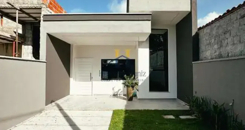 CASA PLANA, 107M² 2 VAGAS - 3 QUARTOS (SENDO 2 SUÍTES) - PERTO MERCADINHOO SÃO LUIZ - CE040
