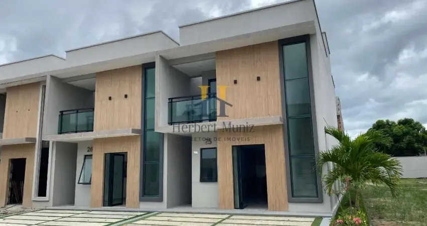 Casa Duplex em Condomínio com 3 Suítes 101,55m² R$592.000,00 coité - Eusébio