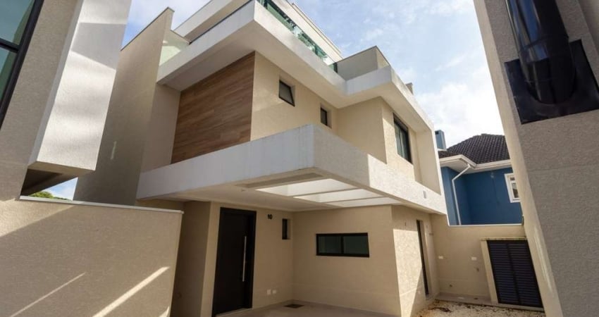 Casa para Venda em Curitiba, Santa Felicidade, 3 dormitórios, 1 suíte, 4 banheiros, 2 vagas