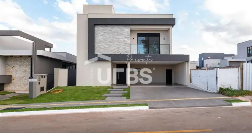 Sobrado Novo de Alto Padrão à Venda – 312 m² no Portal do Sol Garden, Goiânia