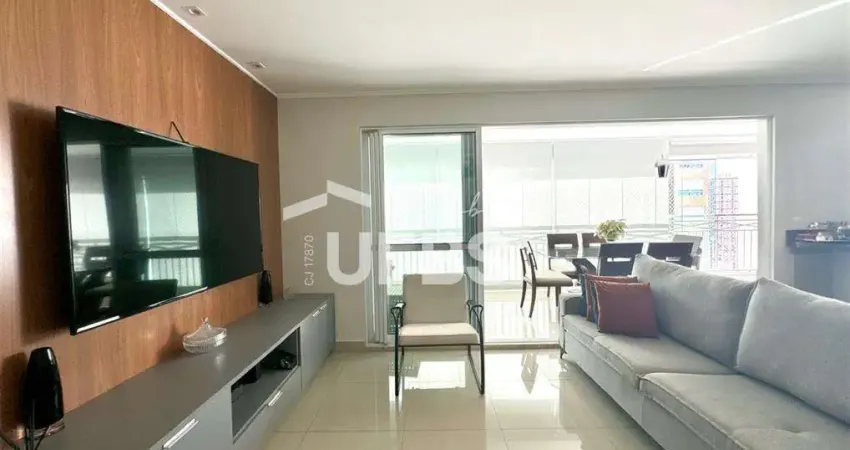 Belíssimo apartamento, todo mobiliado e equipado, com 125m² privativos e 3 suítes plenas, sendo 1 master, disponível para venda no Residencial Domani LifeStyle, no Setor Marista.