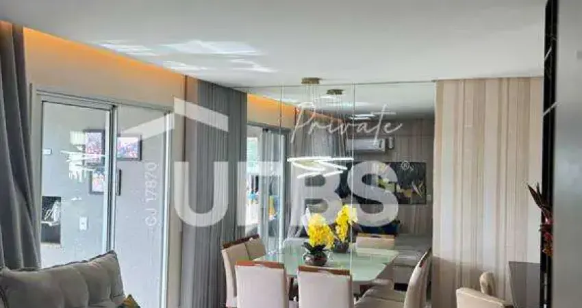 Desfrute de uma varanda com churrasqueira a carvão e vista para o Parque, apartamento com 3 quartos