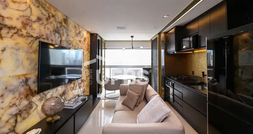 Apartamento Mobiliado de Alto Padrão para Alugar no Metropolitan Sidney – Jardim Goiás | 56 m² | 1 Quarto