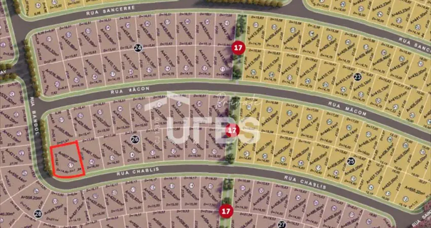 Lote jardins frança de 607,26m2 lote de esquina na parte alta do condominio