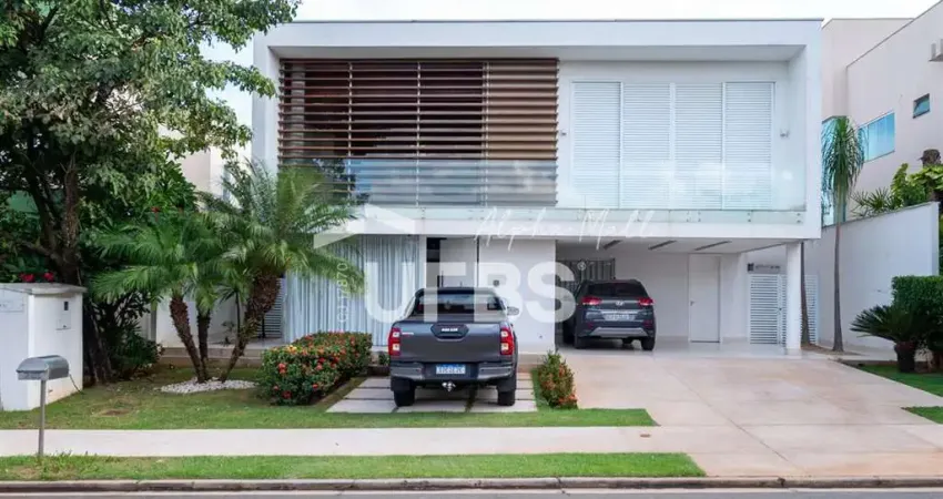 Casa em condomínio fechado com 4 quartos à venda na Rua Parnaíba, Alphaville Flamboyant Residencial Araguaia, Goiânia