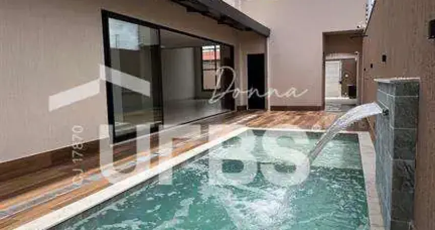 Casa à venda no setor garavelo – 3 suítes, área gourmet e piscina aquecida, próxima ao jardins madri