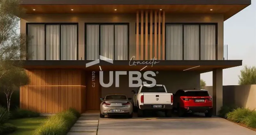 Casa em condomínio fechado com 5 quartos à venda na Avenida Diógenes Dolival Sampaio, Jardins Milão, Goiânia