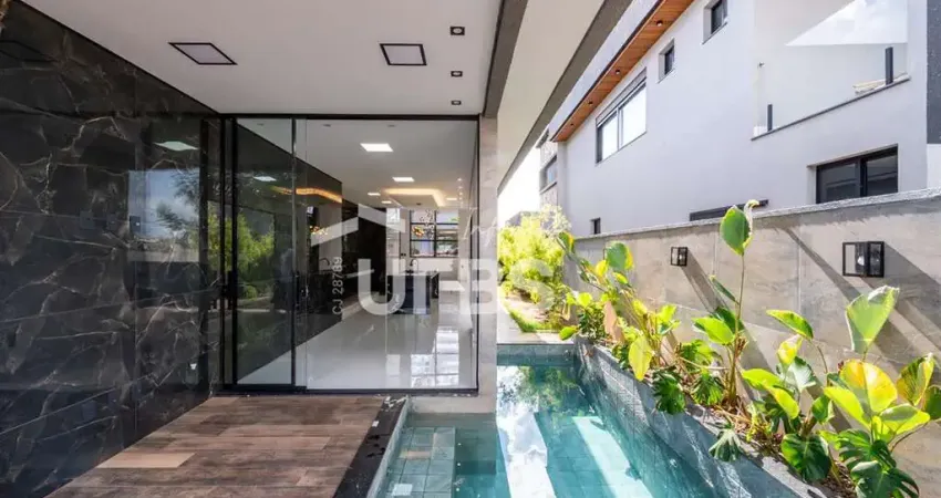 Casa à venda – condomínio parqville jacarandá – 3 suítes, piscina aquecida com hidromassagem, pé-direito duplo
