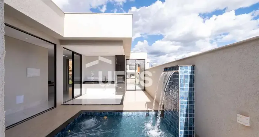 Casa térrea no condomínio parqueville jacarandá – aparecida de goiânia – 3 suítes