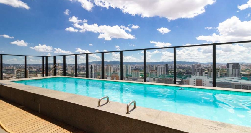 Studio para locação com 1 quarto, 27m²
