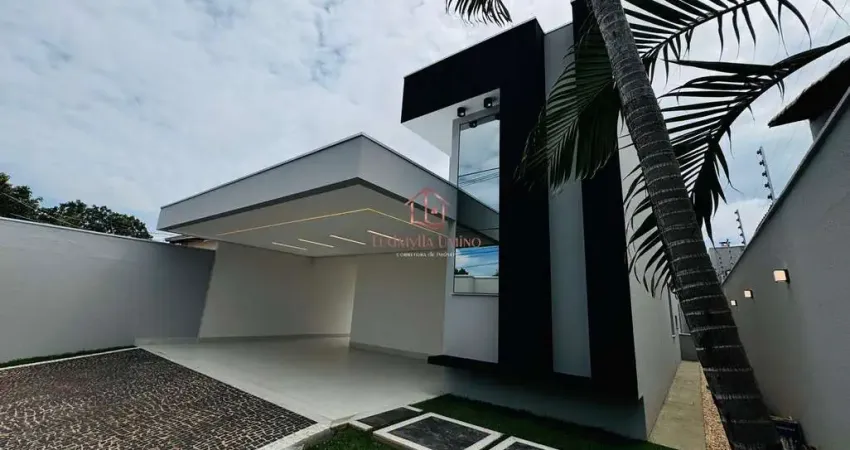 Casa alto padrão na 108 norte com 3 suítes, piscina e escritório