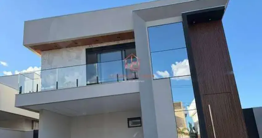 Casa luxuosa com 4 suítes, piscina e acabamento premium – 322m²