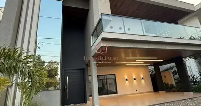 Sobrado no mirante do lago – 4 suítes, piscina aquecida e vista lago