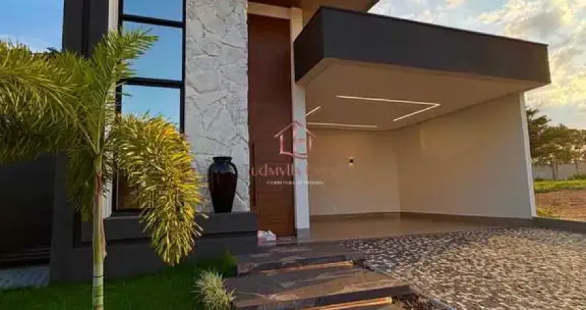 Casa nova no buriti garden prime com 3 suítes e área de lazer completa