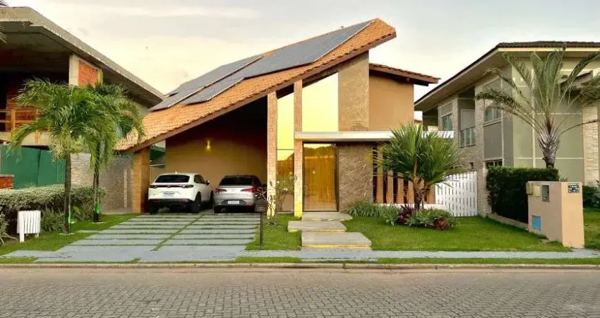 CASA CAPA DE REVISTA à venda no Condomínio Quintas do Lago no Eusébio. Porteira Fechada