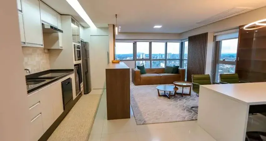 Apartamento 2 quartos mobiliado e com vaga no Centro de Curitiba