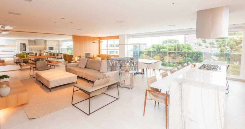 Apartamento 3 suítes e 4 vagas no Bigorrilho