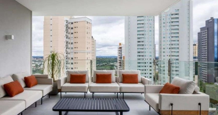 Mobiliado e Decorado 3 suítes e 4 vagas no Ecoville
