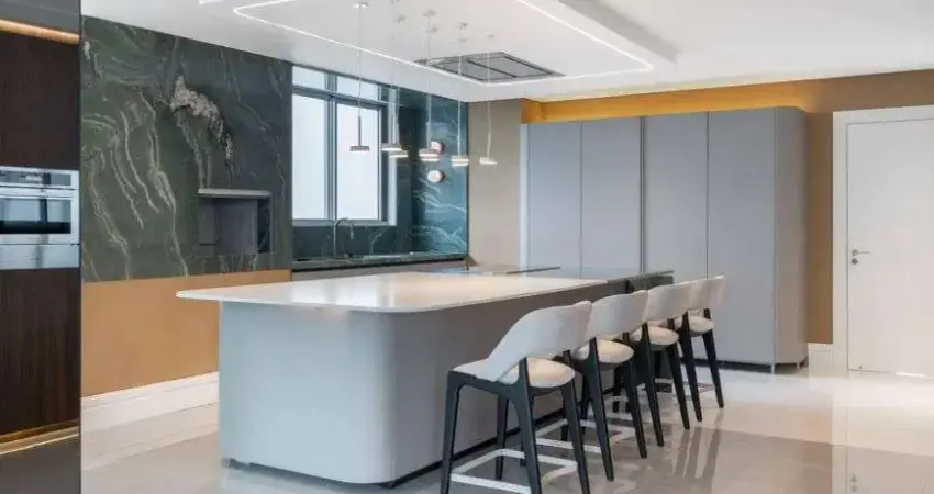 Belíssimo apartamento mobiliado e decorado com 3 suítes e 4 vagas no ecoville