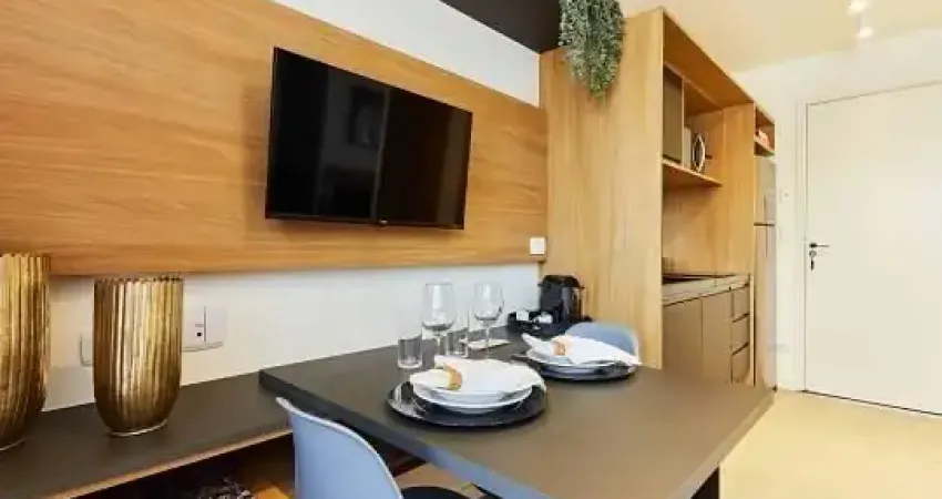 Studio mobiliado com vaga pronto para rentabilizar no centro de curitiba