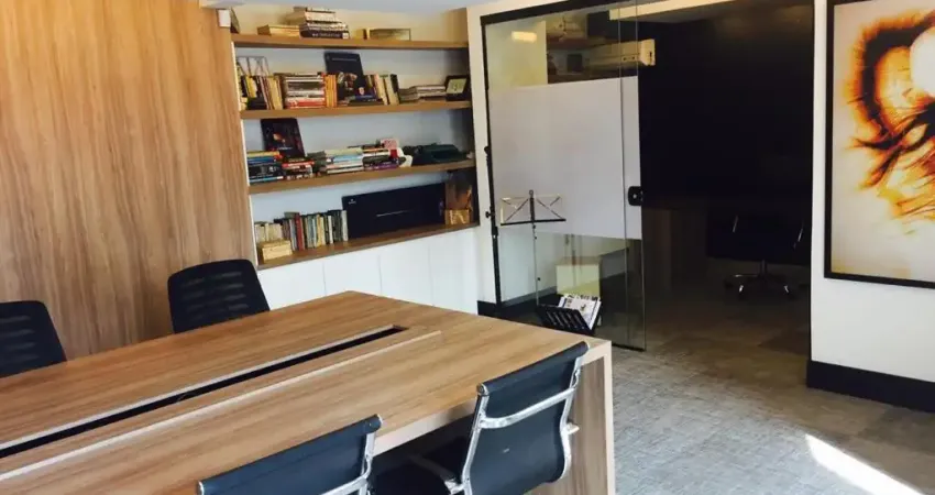 Escritório semimobiliado no bairro merces próximo a av manoel ribas