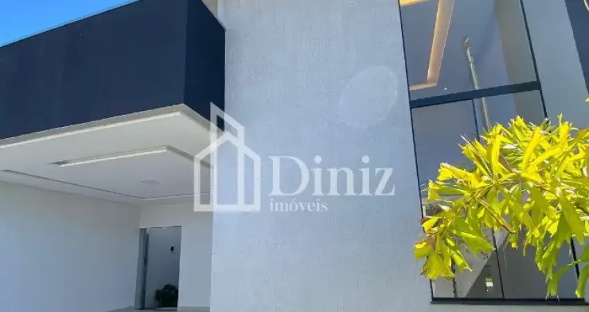 Linda casa de 129m2 no Jardim Itália, Anápolis - GO