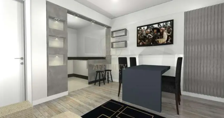 Apartamento para venda em curitiba, santa quitéria, 2 dormitórios, 1 banheiro, 1 vaga