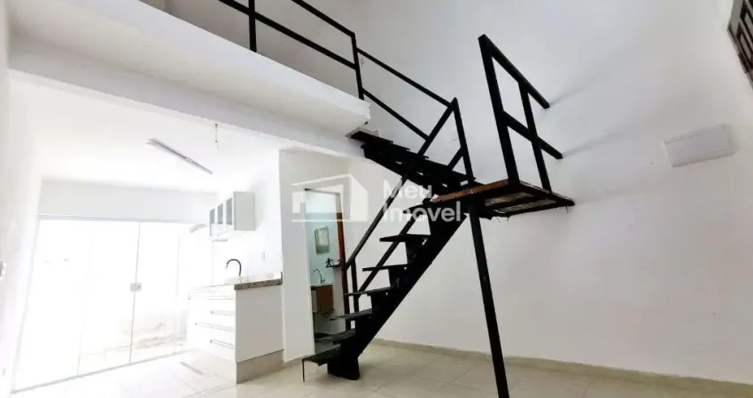 Aluguel Kitinete estilo Loft com 35m2 Bairro Villa Branca - Jacarei