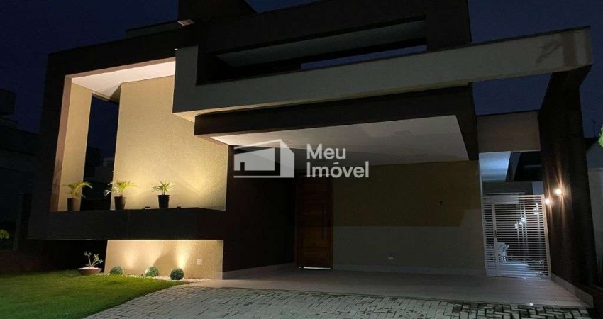 Aluguel e Venda Casa de alto padrao 3 Dormitorios sendo 2 Suites - 150m2-  Condominio Terras do Vale - Cacapava