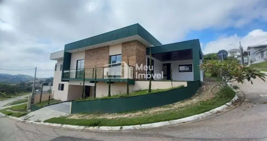 Aluguel e Venda Casa Nova em Condominio com 280m2 4 Dormitorios sendo 2 Suites - Condominio Residencial Mantiqueira - Sao Jose dos Campos