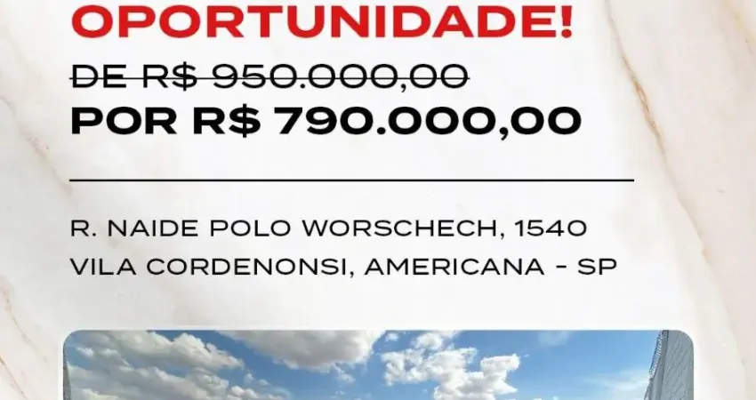 Condomínio Jardins dos Ipês Amarelos: lote 632m² - Vila Cordenonsi - Americana -SP