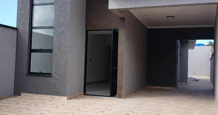 CASA NOVA 90M²-   PRONTA PRA MORAR - SOMENTE VENDA em Cidade Nova Peruíbe- Peruibe/SP.